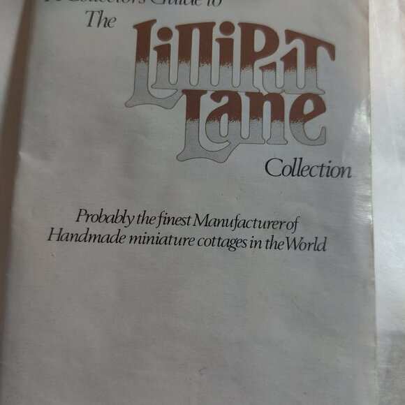 Lilliput Lane Miniature 'Dower House' Handmade in Great Britain Perfect no flaws - Picture 2 of 5